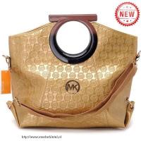 michael kors logo-print groot goud clutches Online Tas Kopen ydr1n983